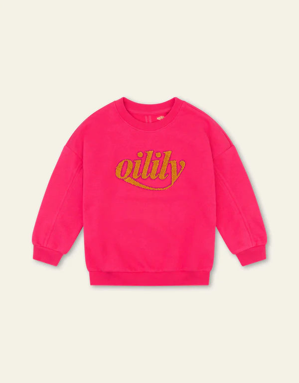 Harvey Pink Logo Sweater by Oilily