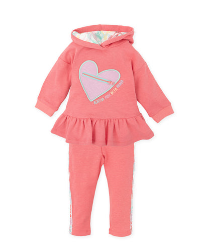 Pink Heart Tracksuit Set by Agatha