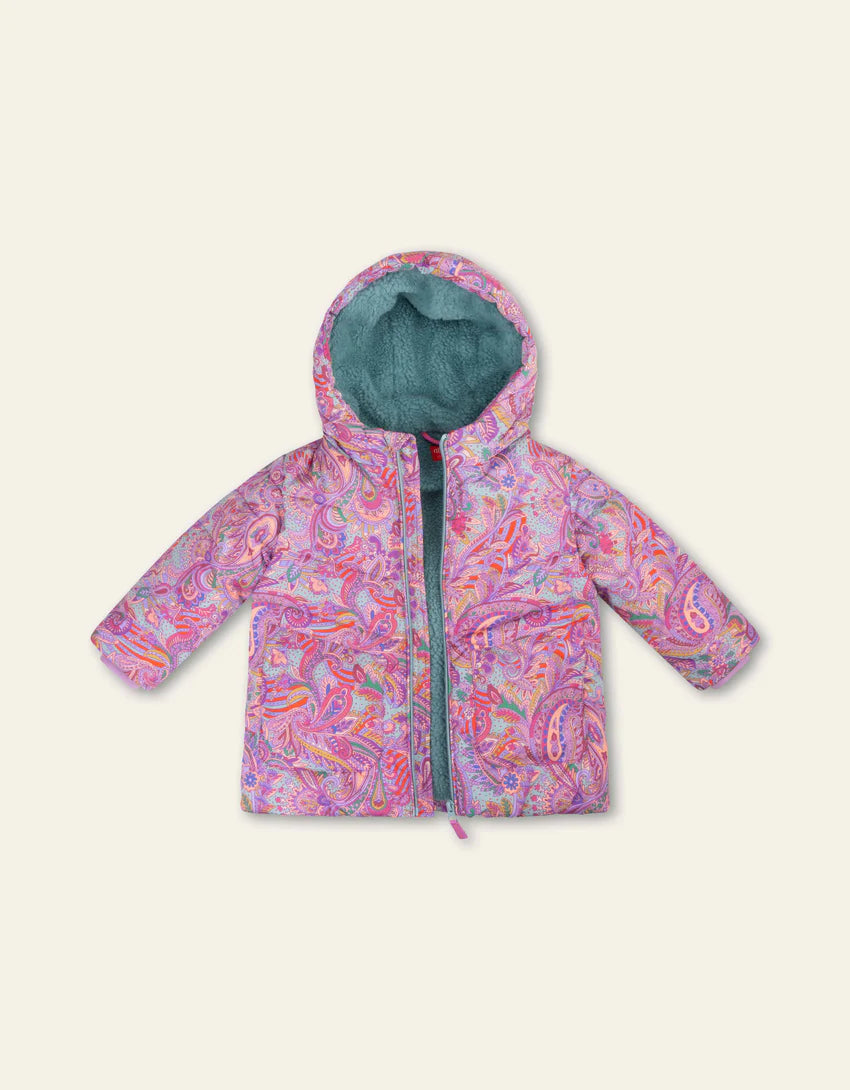 Camelotte Lilac Paisley Coat by Oilily