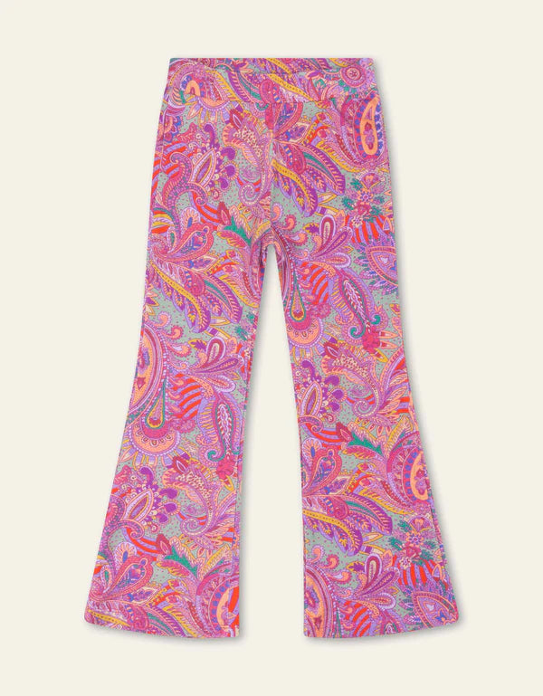 Lilac Paisley Flare Legging Set by Oilily